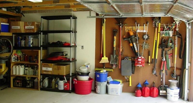 Обустройство гаража внутри своими руками: необходимые вещи и их изготовление